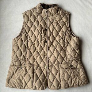 Eddie Bauer ~ Quilted Down Vest ~ Womens Size XL
